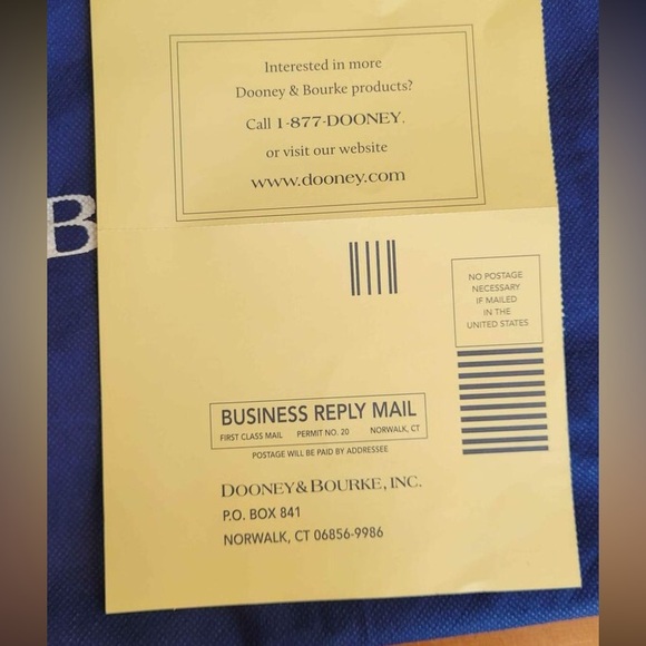 New Dooney & Bourke Denison Crossbody bag - Picture 2 of 10